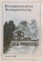 Billesholmtraktens Hembygdsf&ouml;rening &Aring;rsbok 1980