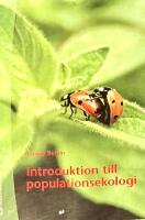 Introduktion till populationsekologi