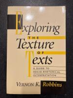 Exploring the Texture of Texts