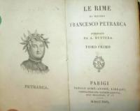 Le Rime di Messer, Tomo I-III