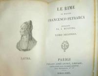 Le Rime di Messer, Tomo I-III