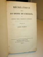 R&eacute;cr&eacute;ations pour le coeur et l&rsquo;esprit, ou nouvelles &eacute;tudes fran&ccedil;aises de litt&eacute;rature