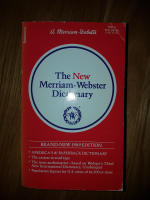 Merriam Webster dictionary