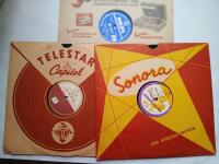 Svensk Schlager  - 3 st 78-varvare med pappfodral