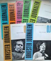 Orkesterjournalen 1970 -  10 tidningar (inkl julnumret)