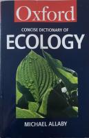 The Concise Oxford Dictionary of Ecology