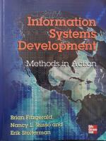 Information systems development - methods-in-action