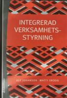 Integrerad verksamhetsstyrning