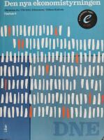 Den nya ekonomistyrningen, bok med eLabb