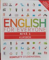 English for everyone Niv&aring; 1 Kursbok