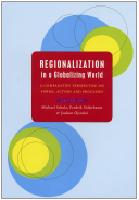 Regionalization in a Globalizing Wold