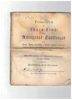 Processen om Ingen Ting eller R&auml;tteg&aring;ngs Handlingar hos Kongl. Swea Hofr&auml;tt i M&aring;let mellan Advokatfiskalen Laurin och &Ouml;fwerdirecteuren  Carl August Grevesm&ouml;hlen &aring; ena, samt ... H Liljensparre &aring; andra sidan ang&aring;ende f&ouml;rfalskning af ett document