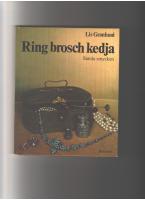 Ring brosch kedja. Samla smycken. 