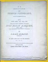 D. D. DISSERTATIO DE TEMPLO VISINGIANO 1791