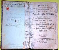 Herr Peter Murbecks catechetiska arbete f&ouml;rest&auml;ldt ungdomen som f&ouml;rsta g&aring;ngen skulle beg&aring; Den Heliga Nattwarden