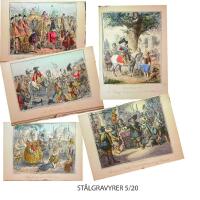 The Comic History of England &ndash; Volym I & II sammanbundna i ett band