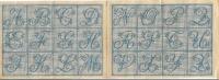 ALPHABETS VARI&Eacute;S DE A. ROUYER - PARIS - Dessinateur en Broderies  Korsstygnsm&ouml;nster - monogram -