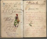 UNIKT ORIGINALMANUSKRIPT: HANDSKRIVNA VISOR OCH DIKTER FR&Aring;N 1910-TALET (A5)