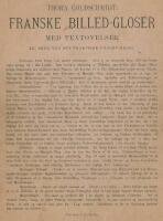 ENGELSKE BILLED-GLOSER med TEXT&Oslash;VELSER