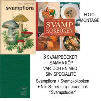 SVAMPFLORA + SVAMPKOKBOKEN + SVAMPSTUDIER