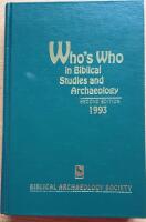 Who's Who in Biblical Studies and Archaeology.