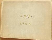 Notenb&uuml;chlein f&uuml;r Anna Magdelena Bach (1725).