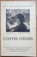 Contes choisis. Skolupplaga med anm&auml;rkningar.