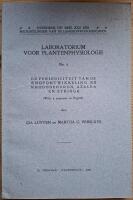 Laboratorium voor Plantenphysiologie, 6 (De periodiciteit van de Knopontwikkeling bij Rhododendron, Azalea en Syringa).