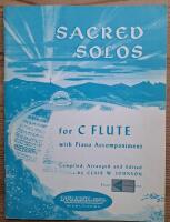 Sacred Solos for C Flute with Piano Accompaniment.