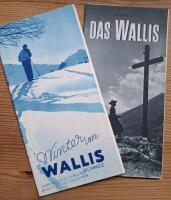 Winter im Wallis, Schweiz. / Das Wallis.