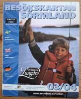 Besökskartan Sörmland. 