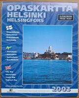 Opaskartta Helsinki Helsingfors.