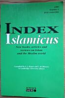 Index Islamicus. New books, articles and reviews on Islam and the Muslim world. 2000, nr 1.