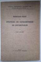 Theoretische Studien zur Interferenz- und Dispersionstheorie der R&ouml;ntgenstrahlen.