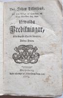 Doct. Johan Tillotsons, ... Utwalda Predikningar, ifr&aring;n &Auml;ngelska Spr&aring;ket &ouml;fwersatte. Andra Delen.