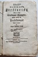 F&ouml;rs&ouml;k till en k&aring;rt och grundelig F&ouml;rklaring &ouml;fwer de &aring;rlige Helgedagars Ewangelier, j&auml;mte Utkast till Predikningar &ouml;fwer de samma till Unge Pr&auml;sters tjenst. Andra Delen.