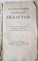 Samlade Skrifter. Tredje Bandet.