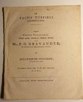 De Pactis Turpibus. Dissertatio. I-II.