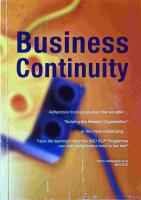 Business Continuity