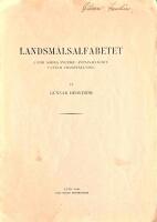 Landsm&aring;lsalfabetet f&ouml;r S&ouml;dra Sverige