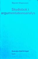 Studiebok i argumentationsanalys