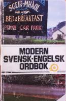 Modern svensk-engelsk ordbok : A modern Swedish-English dictionary