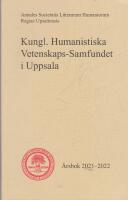 Kungl. Humanistiska Vetanskaps-Samfundet i Uppsala, &aring;rsbok