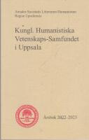 Kungl. Humanistiska Vetanskaps-Samfundet i Uppsala, &aring;rsbok