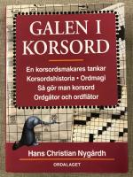 Galen i korsord