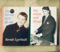 Jag minns mitt 40-tal + Jag minns mitt 50-tal