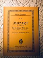 Serenade No 10 for 13 wind instruments 