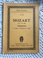 Symphony G minor  K V No 550