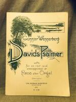  Davids Psalmer satta f&ouml;r en r&ouml;st 2:dra h&auml;ftet