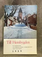 Till Hembygden  1959 En julh&auml;lsning till f&ouml;rsamlingarna i Str&auml;ngn&auml;s stift fr&aring;n Stiftsr&aring;det  